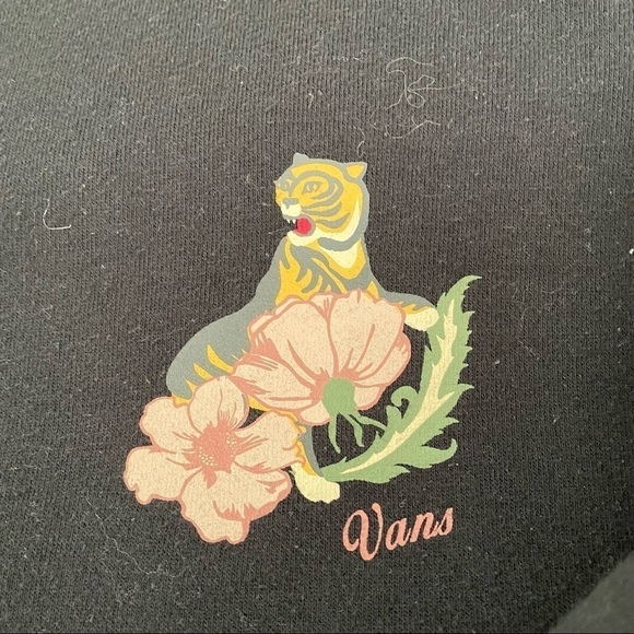 Vans California Tiger Palm Tree Graphic Sweatshirt - Picture 3 of 5